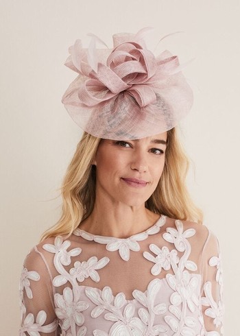 Phase Eight Blush Oversized Fascinator Hats Rose Canada | AUFQHM-578